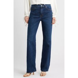 Nordstrom Nordstrom High Waist Straight Leg Jeans