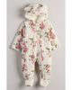 Nordstrom Nordstrom Hooded Quilted Fleece Lined Bunting - 1