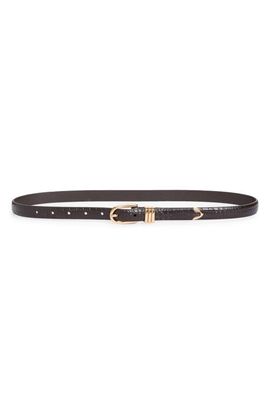 Nordstrom Nordstrom Janae Croc Embossed Belt