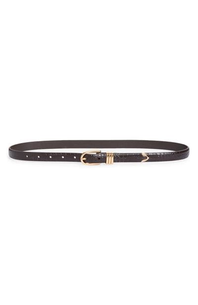 Nordstrom Nordstrom Janae Croc Embossed Belt