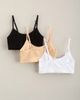 Nordstrom Nordstrom Kids' 3-Pack Seamless Rib Bralettes - 2