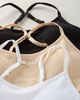 Nordstrom Nordstrom Kids' 3-Pack Seamless Rib Bralettes - 4