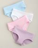 Nordstrom Nordstrom Kids' 4-Pack Seamless Rib Hipster Panties - 1