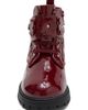 Nordstrom Nordstrom Kids' Brynn Flower Faux Leather Combat Boot - 4