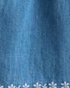Nordstrom Nordstrom Kids' Embroidered Scalloped Hem Cotton Chambray Shorts - 4