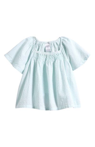 Nordstrom Nordstrom Kids' Flutter Sleeve Smocked Top