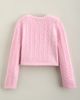 Nordstrom Nordstrom Kids' Sequin Cable Knit Cardigan - 2
