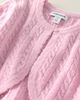 Nordstrom Nordstrom Kids' Sequin Cable Knit Cardigan - 3