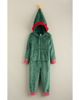 Nordstrom Nordstrom Kids' Shark Hooded Fleece Sleeper Romper - 1