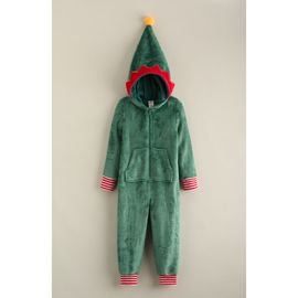 Nordstrom Nordstrom Kids' Shark Hooded Fleece Sleeper Romper