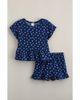 Nordstrom Nordstrom Kids' Two-Piece Waffle Knit Ruffle Pajamas - 1
