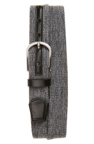 Nordstrom Nordstrom Koa Melange Stretch Woven Leather Belt
