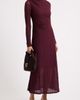 Nordstrom Nordstrom Lace Long Sleeve Midi Dress - 2