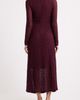 Nordstrom Nordstrom Lace Long Sleeve Midi Dress - 3