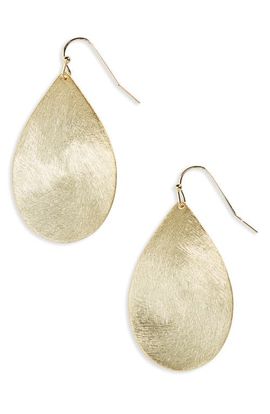 Nordstrom Nordstrom Large Brushed Teardrop Earrings