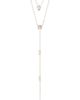 Nordstrom Nordstrom Layered Cubic Zircoina Y-Necklace - 1