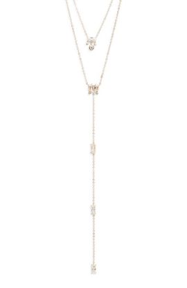 Nordstrom Nordstrom Layered Cubic Zircoina Y-Necklace