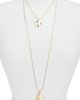 Nordstrom Nordstrom Layered Organic Teardrop Necklace - 1