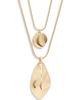 Nordstrom Nordstrom Layered Organic Teardrop Necklace - 3