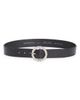 Nordstrom Nordstrom Lila Crystal Buckle Leather Belt - 1