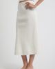 Nordstrom Nordstrom Linen Blend Midi Skirt - 4