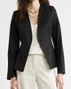 Nordstrom Nordstrom Linen Blend One-Button Blazer - 1