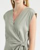 Nordstrom Nordstrom Linen Blend Wrap Dress - 4