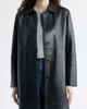 Nordstrom Nordstrom Long Leather Jacket - 1