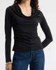 Nordstrom Nordstrom Long Sleeve Drape Knit Top - 1