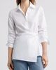 Nordstrom Nordstrom Long Sleeve Wrap Button-Up Shirt - 1