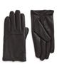 Nordstrom Nordstrom Men's Faux Fur Lined Leather Gloves - 1