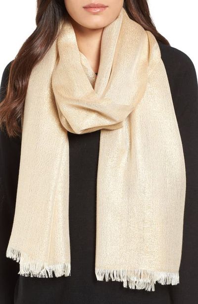 Nordstrom Nordstrom Metallic Lightweight Wrap