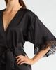 Nordstrom Nordstrom Midnight Satin Wrap - 4