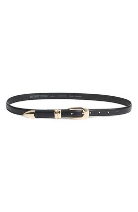 Nordstrom Nordstrom Mina Skinny Leather Belt