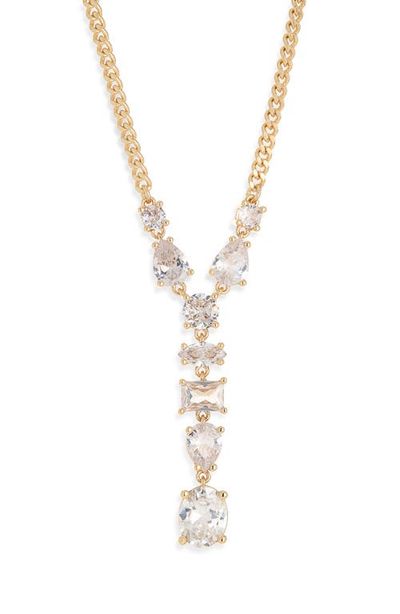 Nordstrom Nordstrom Mixed Crystal Y-Necklace