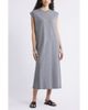 Nordstrom Nordstrom Muscle Sleeve Pima Cotton Jersey Maxi Dress - 1