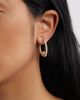 Nordstrom Nordstrom Nested Faux Pearl Hoop Earrings - 2