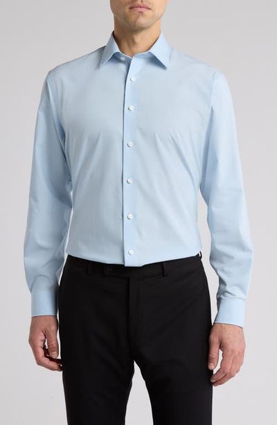 Nordstrom Nordstrom Non-Iron Traditional Fit Solid Cotton Dress Shirt