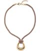 Nordstrom Nordstrom Open Pendant Cord Necklace - 1