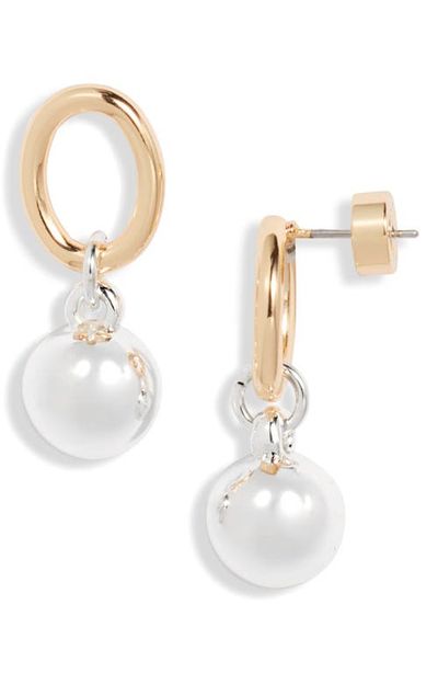 Nordstrom Nordstrom Orb Accent Frontal Earrings