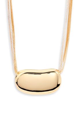Nordstrom Nordstrom Orb Pendant Layered Chain Necklace