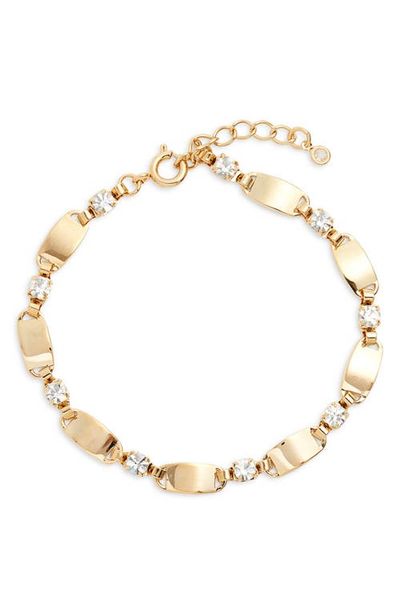 Nordstrom Nordstrom Oval Link Cubic Zirconia Bracelet