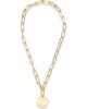 Nordstrom Nordstrom Paper Clip Chain Pendant Necklace - 1