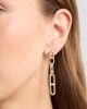 Nordstrom Nordstrom Paperclip Cubic Zirconia Linear Drop Earrings - 2