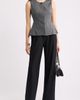 Nordstrom Nordstrom Patterned Peplum Vest - 2