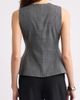 Nordstrom Nordstrom Patterned Peplum Vest - 3