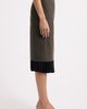 Nordstrom Nordstrom Patterned Pleat Trim Midi Skirt - 4