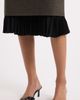 Nordstrom Nordstrom Patterned Pleat Trim Midi Skirt - 5