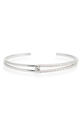 Nordstrom Nordstrom Pavé Cubic Zirconia Cuff Bracelet