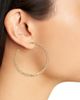 Nordstrom Nordstrom Pavé Link Hoop Earrings - 3